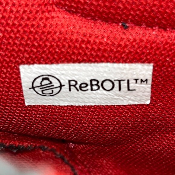 Timberland Men’s Black/Red Nubuck With Plaid Collar High-Top Sneakers Size 9 - Picture 6 of 10